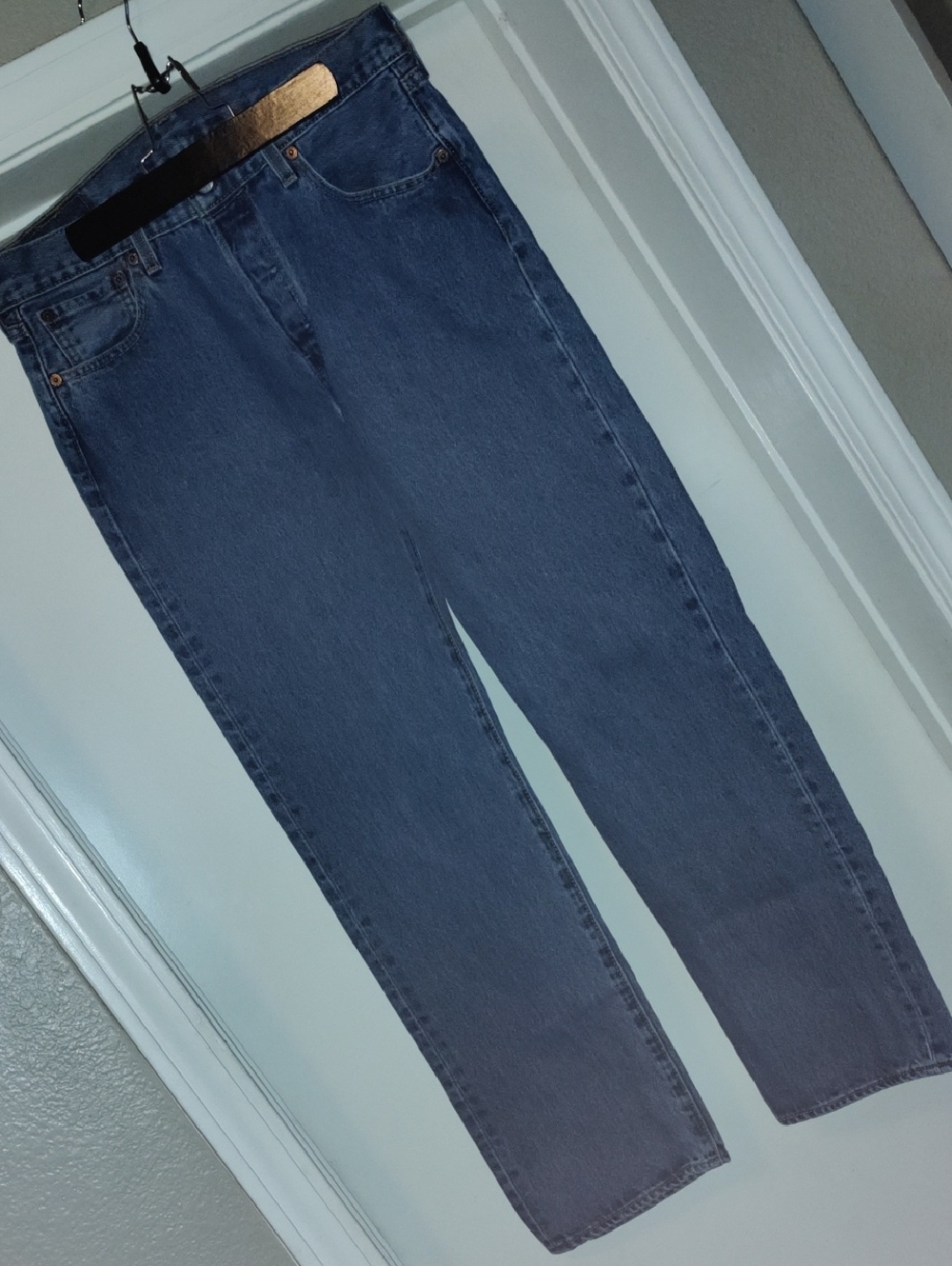 Levi's Men's Straight Jeans - Blue Denim